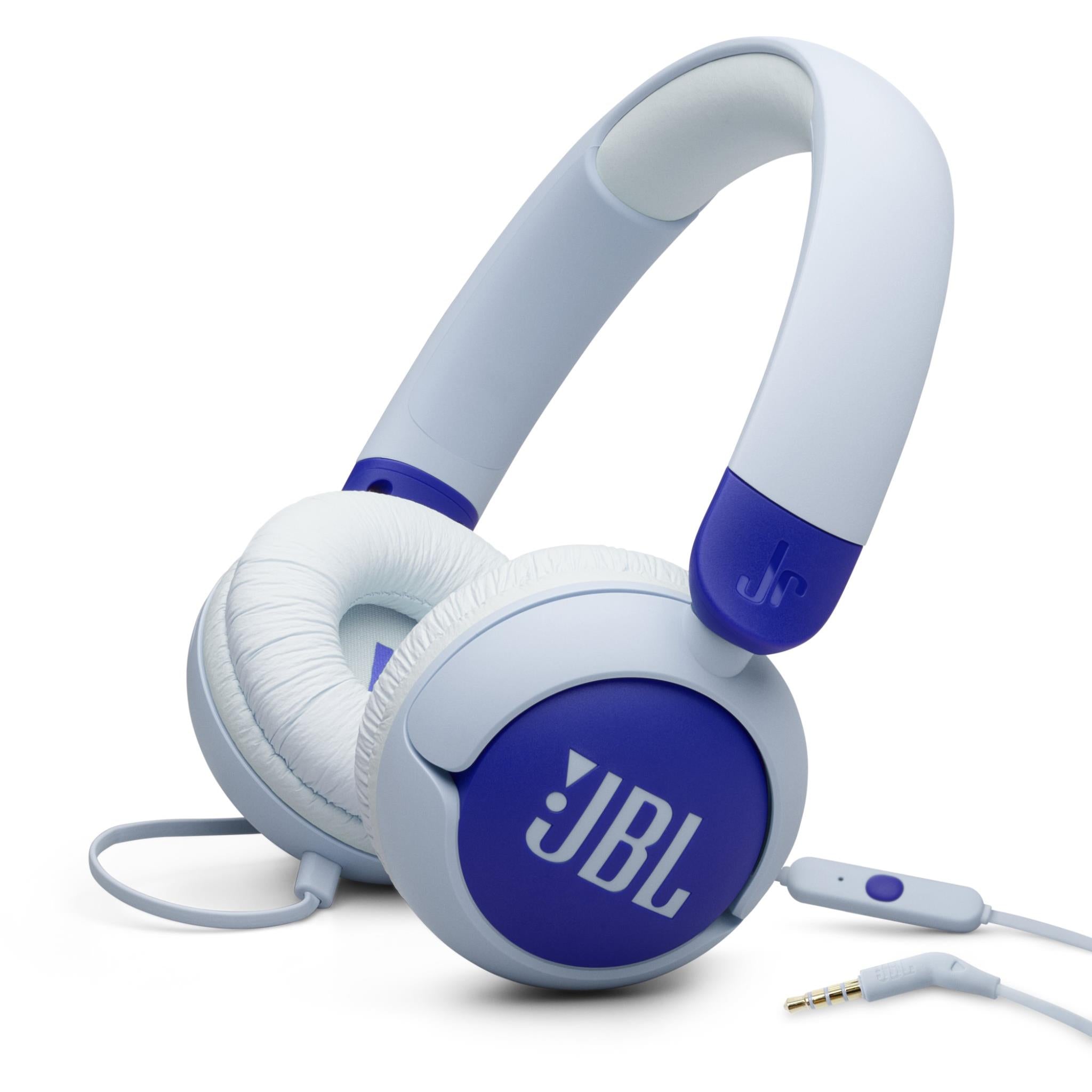 JBL JR320 Wired On-Ear Kids Headphones (Blue)