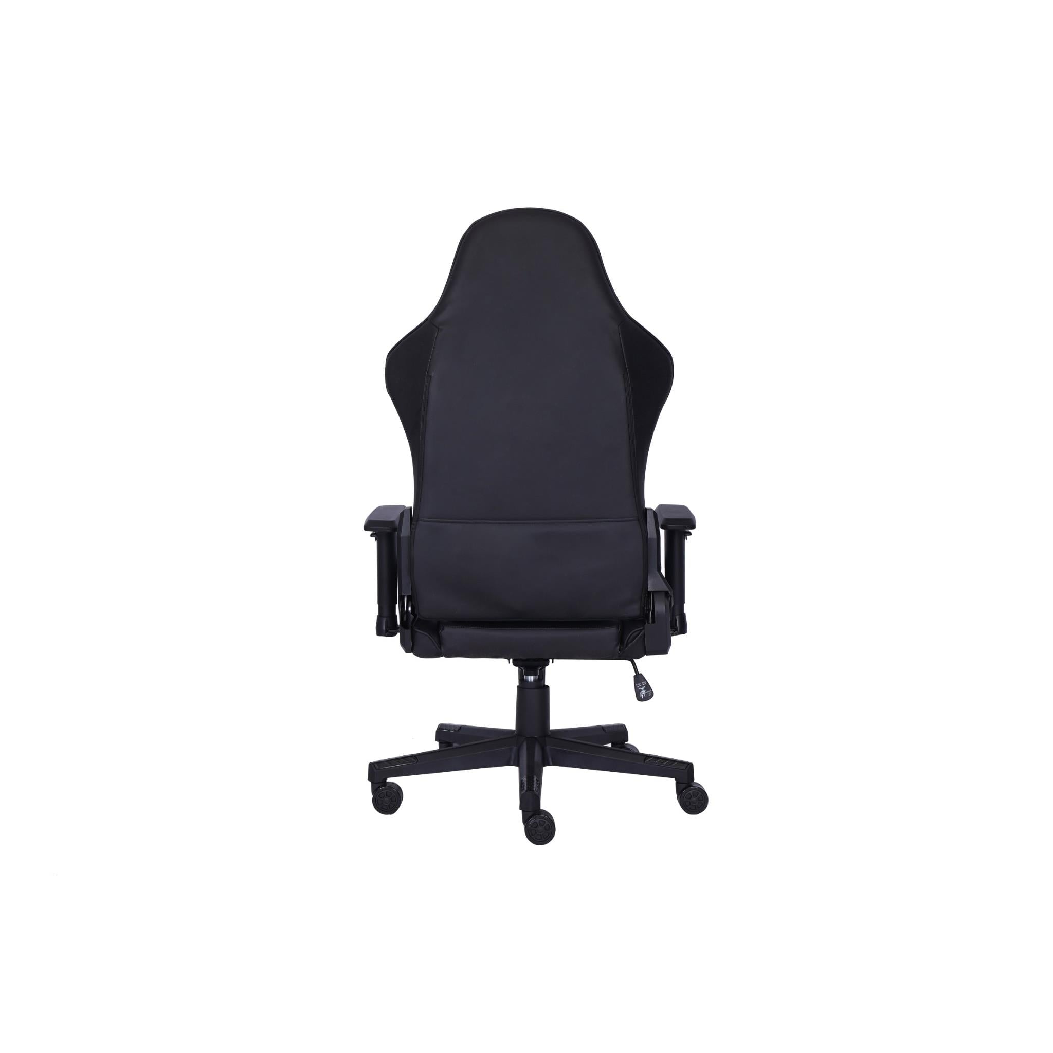 Playmax Elite Gaming Chair with RGB and Magnetic Pillows (Black)