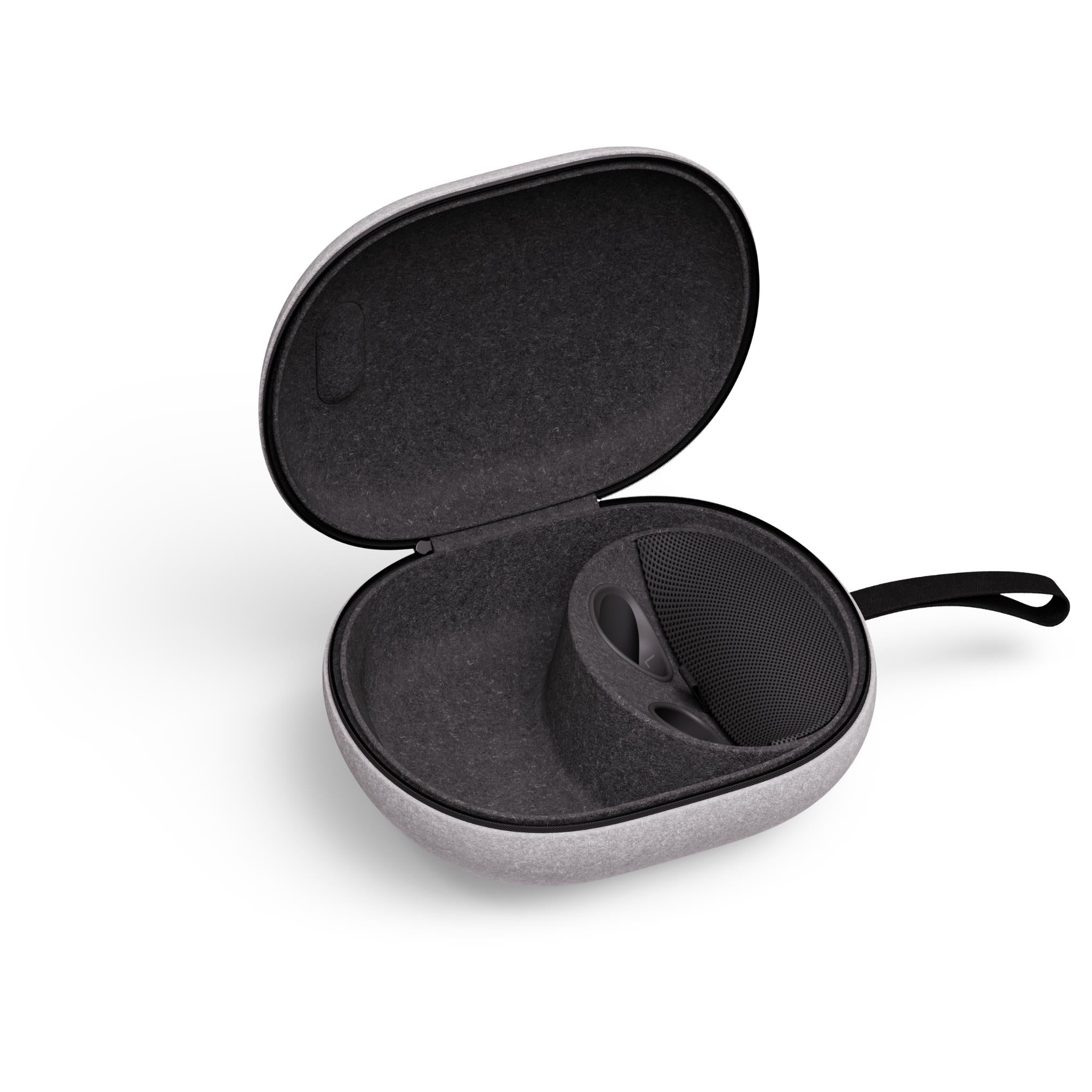 Meta Quest compact carrying case for Quest 3 and 3S in grey, image 5 - Electronic Gaming Accessories at Tech Supply Shed NZ