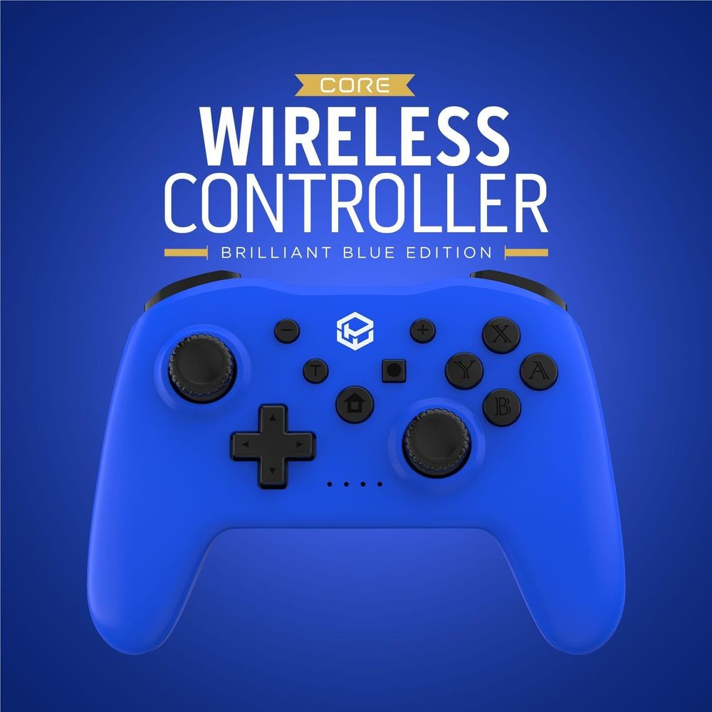 Powerwave Wireless Controller for Nintendo Switch (Brilliant Blue)