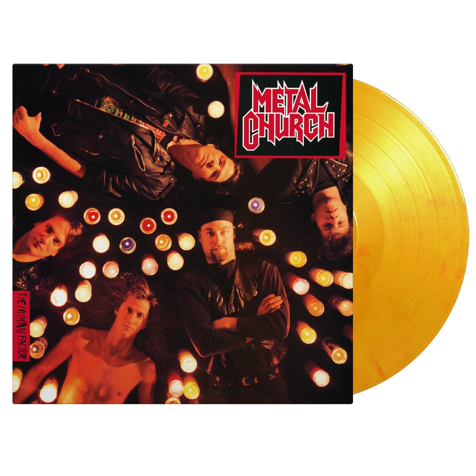 The Human Factor (Flaming Vinyl) - By: Metal Church