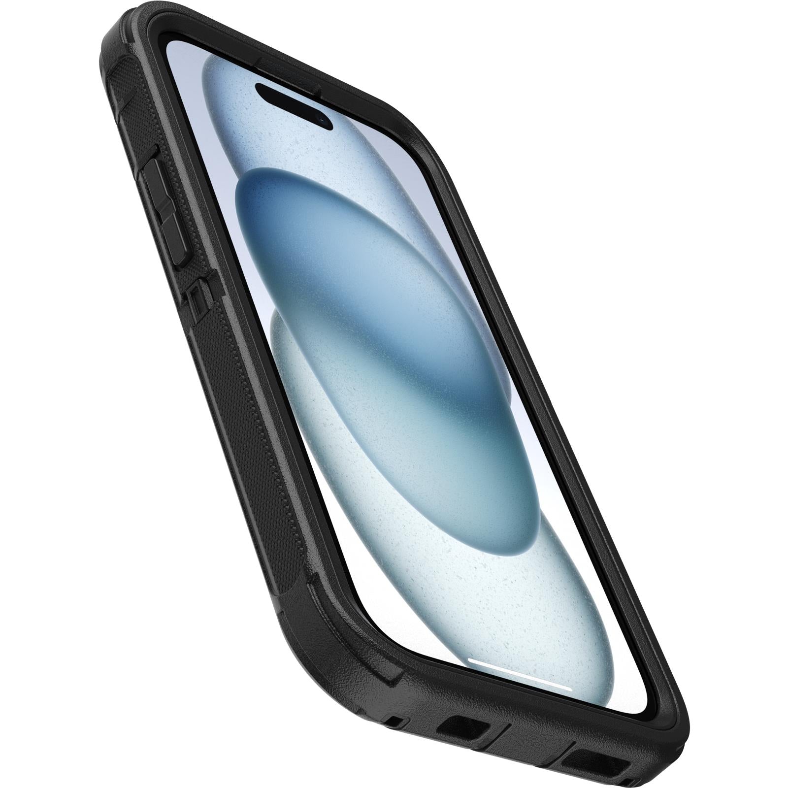 OtterBox Defender rugged case for iPhone 17e, 16e, 15, 14 and 13 in black, image 3 - Phone Cases & Covers at Tech Supply Shed NZ