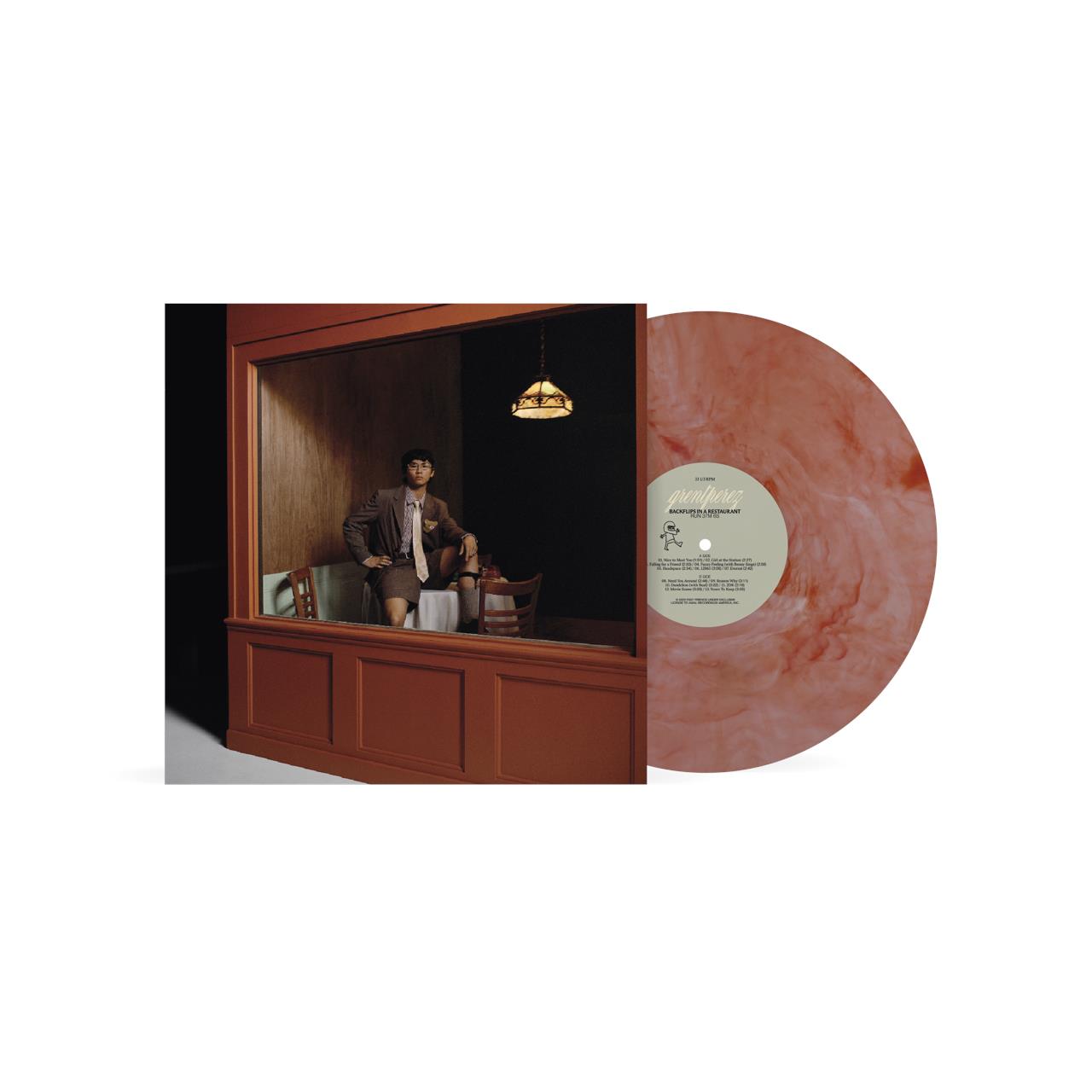 Backflips In A Restaurant (Red Swirl Vinyl) - By: Grentperez