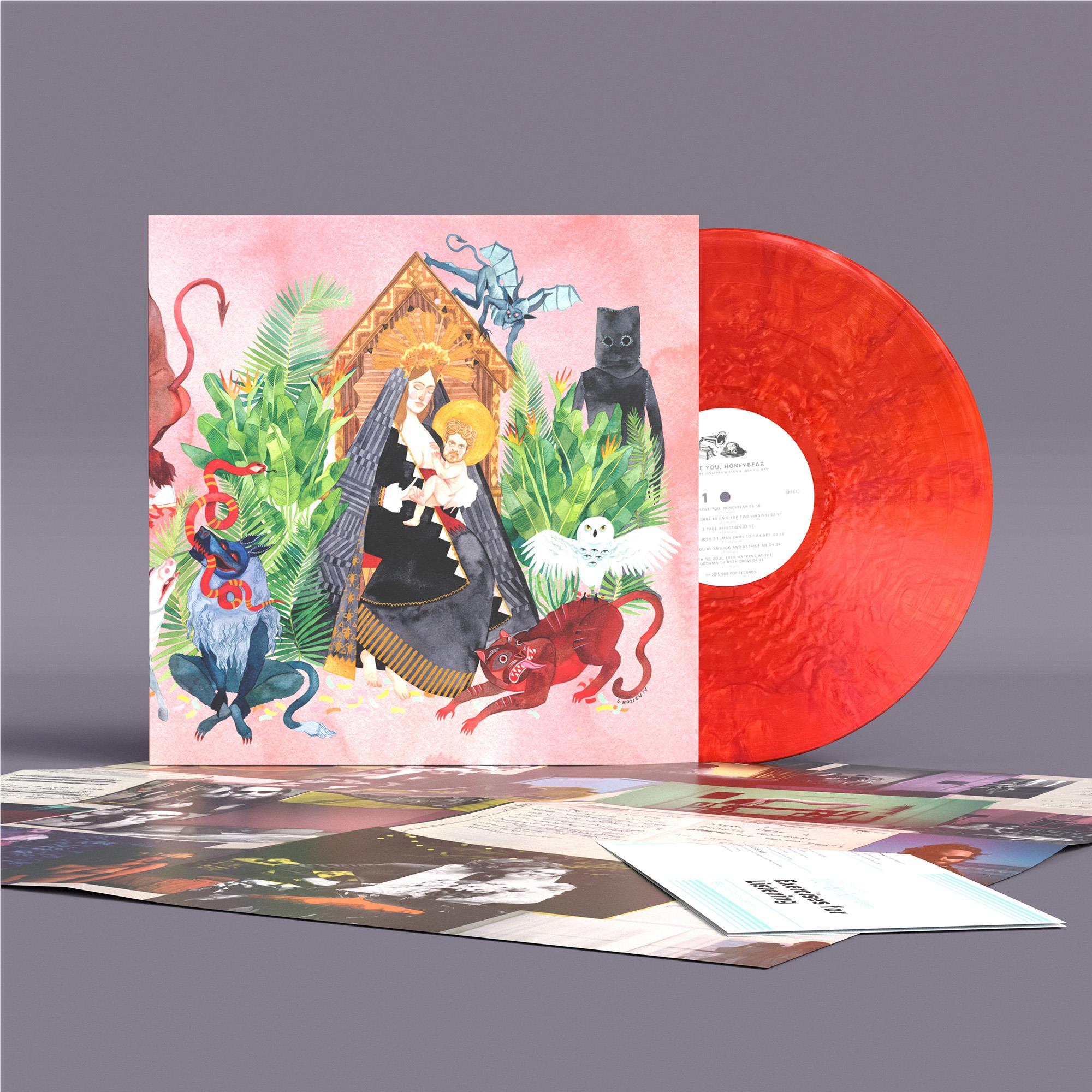 I Love You, Honeybear (Loser Edition Pearlescent Red Vinyl) - By:Father John Misty