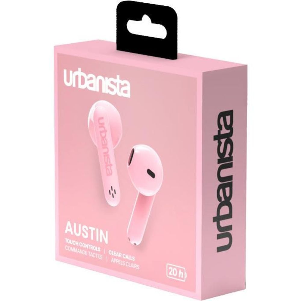 Urbanista Austin True Wireless In-Ear Headphones (Pink Blossom)