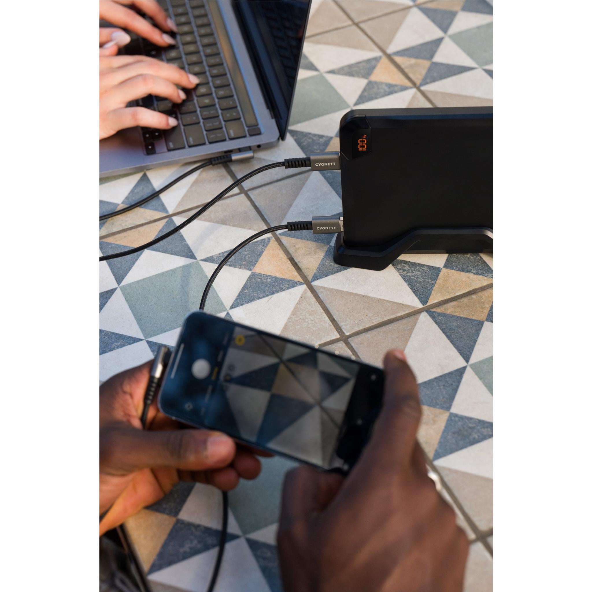 Cygnett VertPWR Laptop Power Bank [25K] (Obsidian)