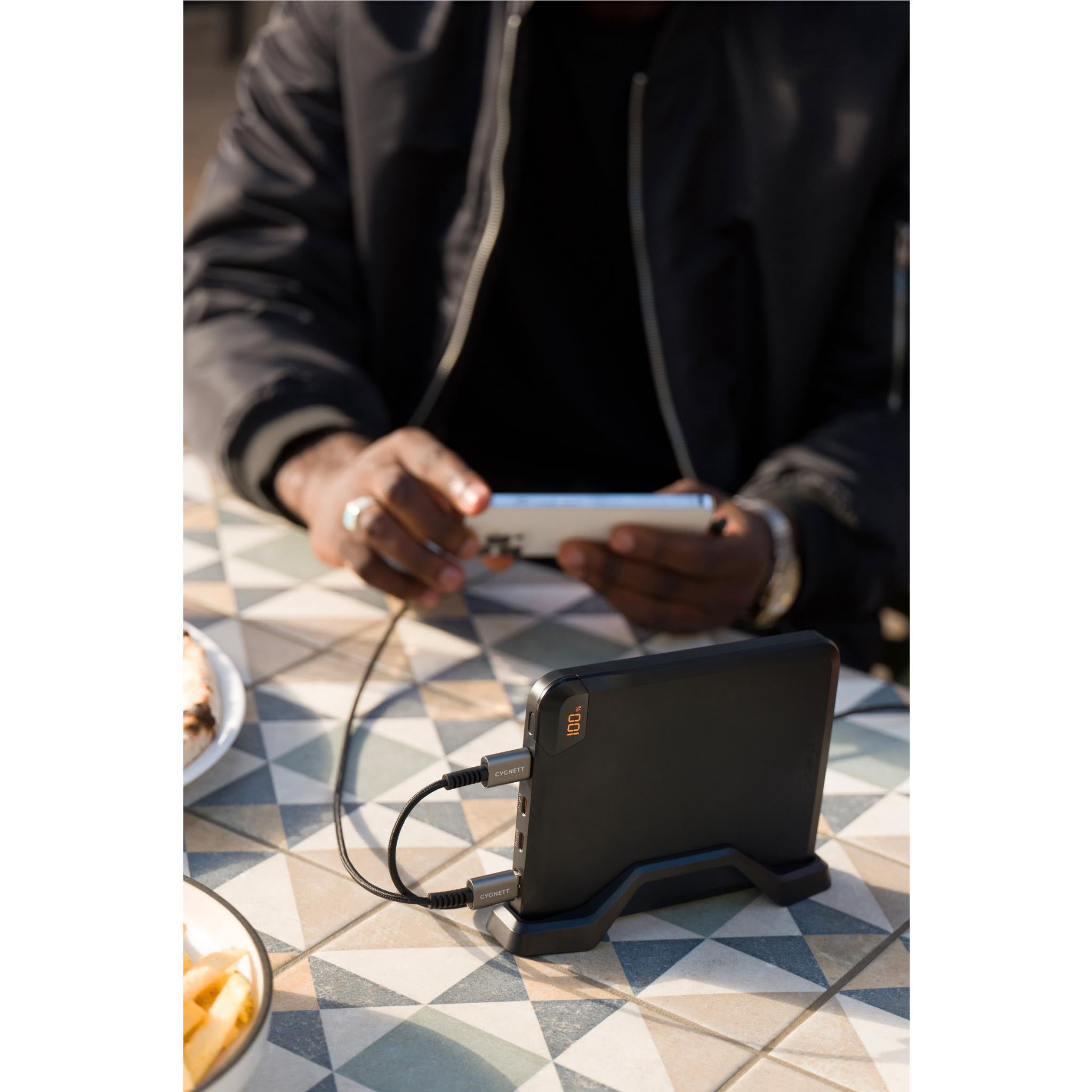 Cygnett VertPWR Laptop Power Bank [25K] (Obsidian)