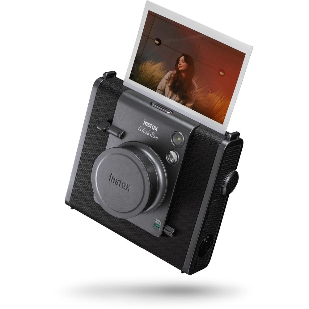 Fujifilm instax WIDE Evo Instant Camera (Black)