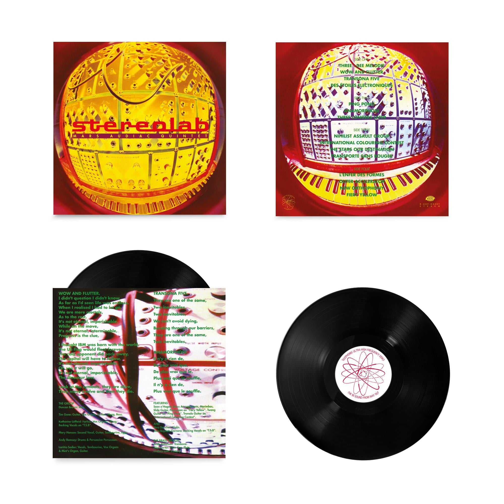 Mars Audiac Quintet (Vinyl) - By:Stereolab