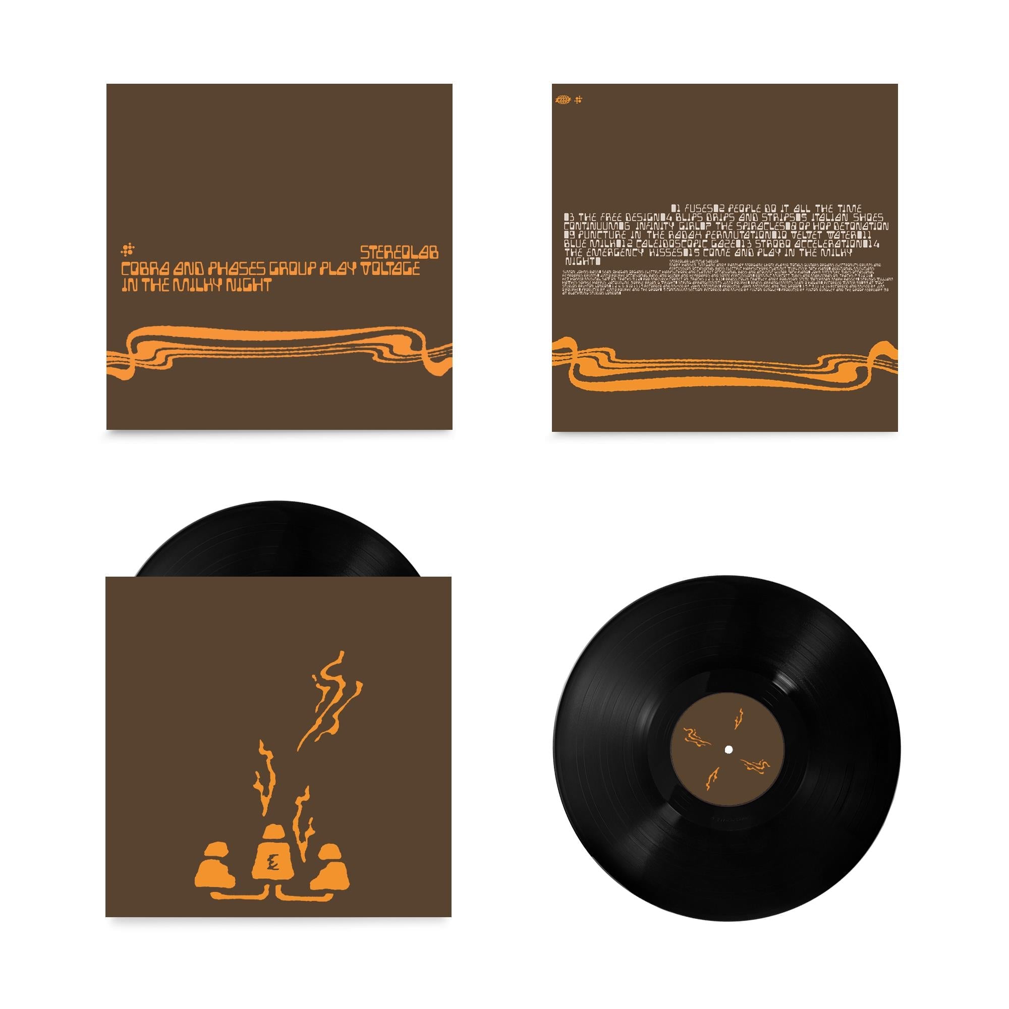 Cobras And Group Play Voltage In The Milky Night (Vinyl) - By:Stereolab