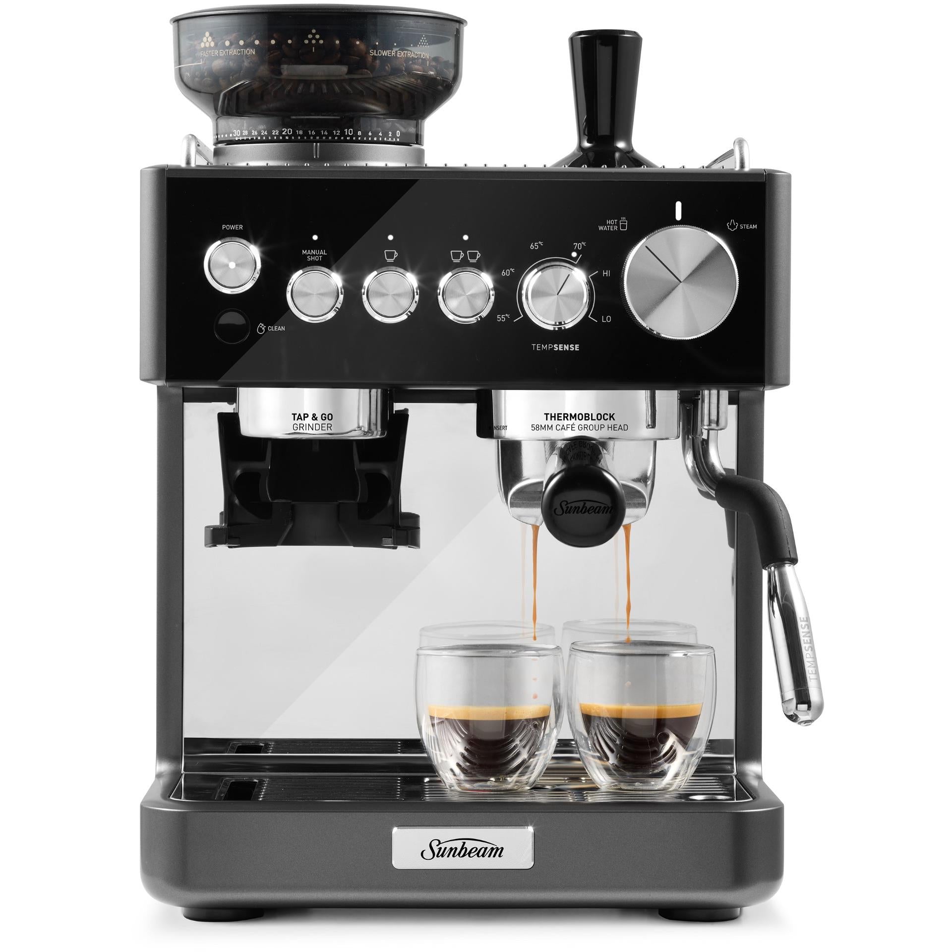 Origins Sense Espresso Machine (Graphite)