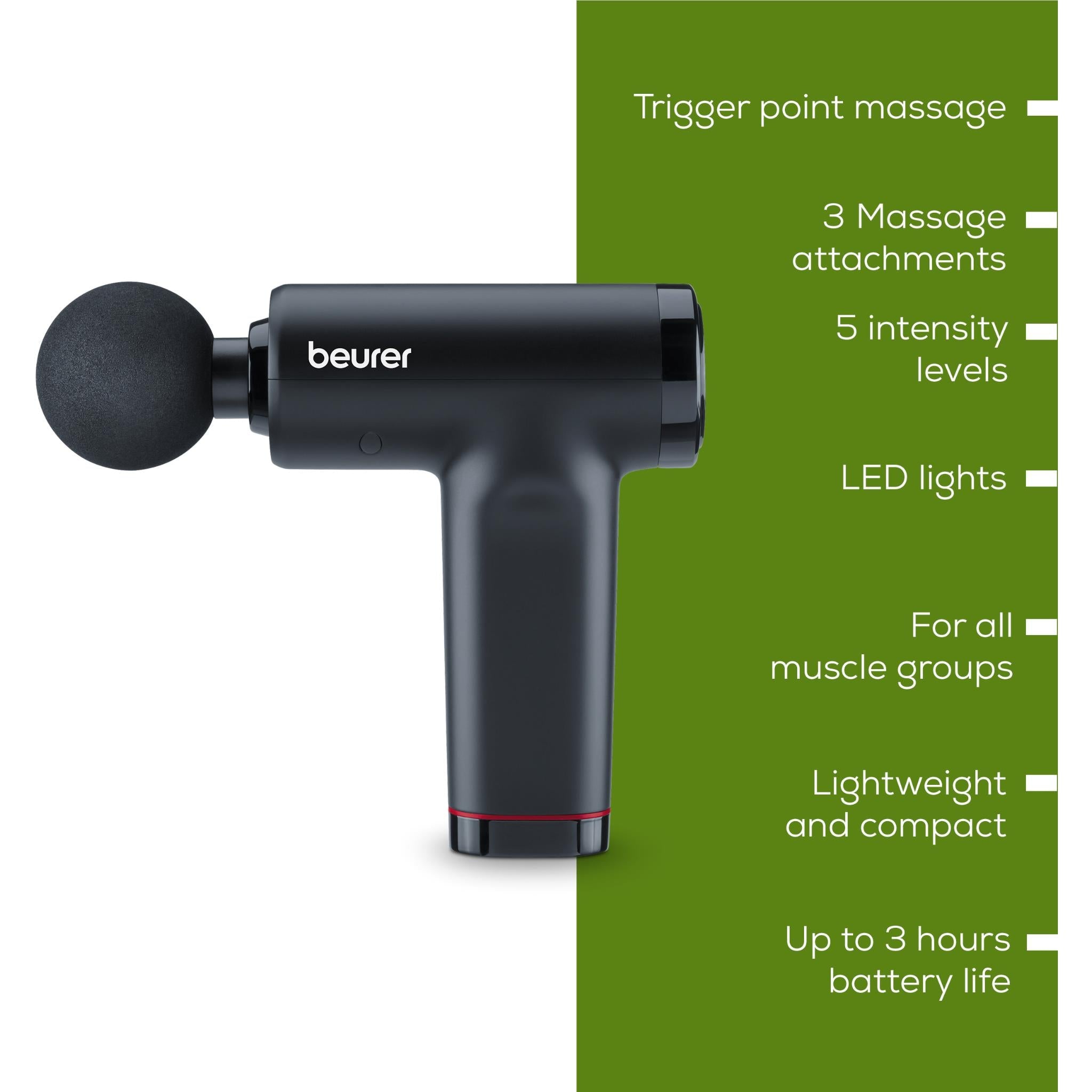 Beurer MG89 CompactPower Deep Tissue Massage Gun