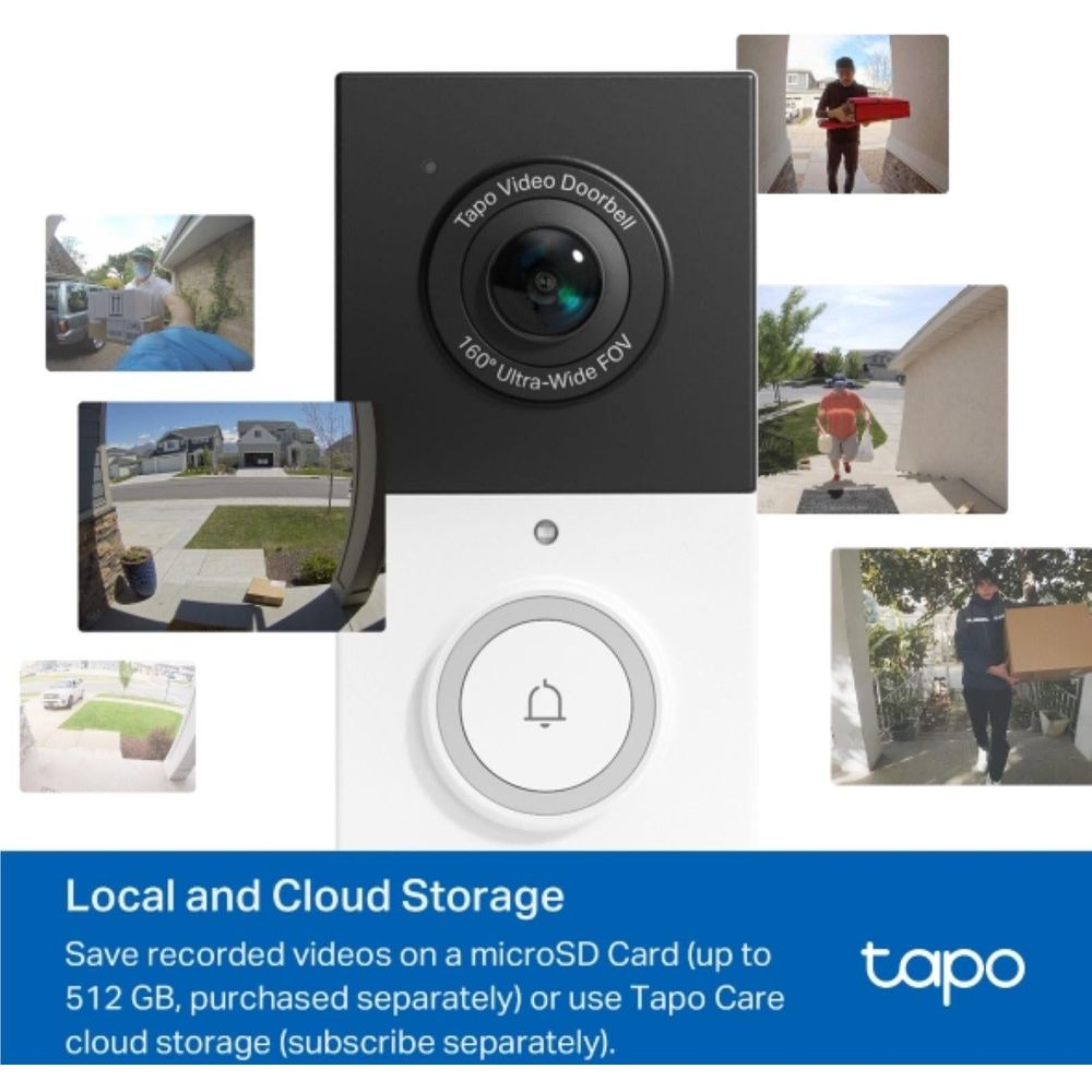 TP-Link Tapo D210 3MP Smart Video Doorbell
