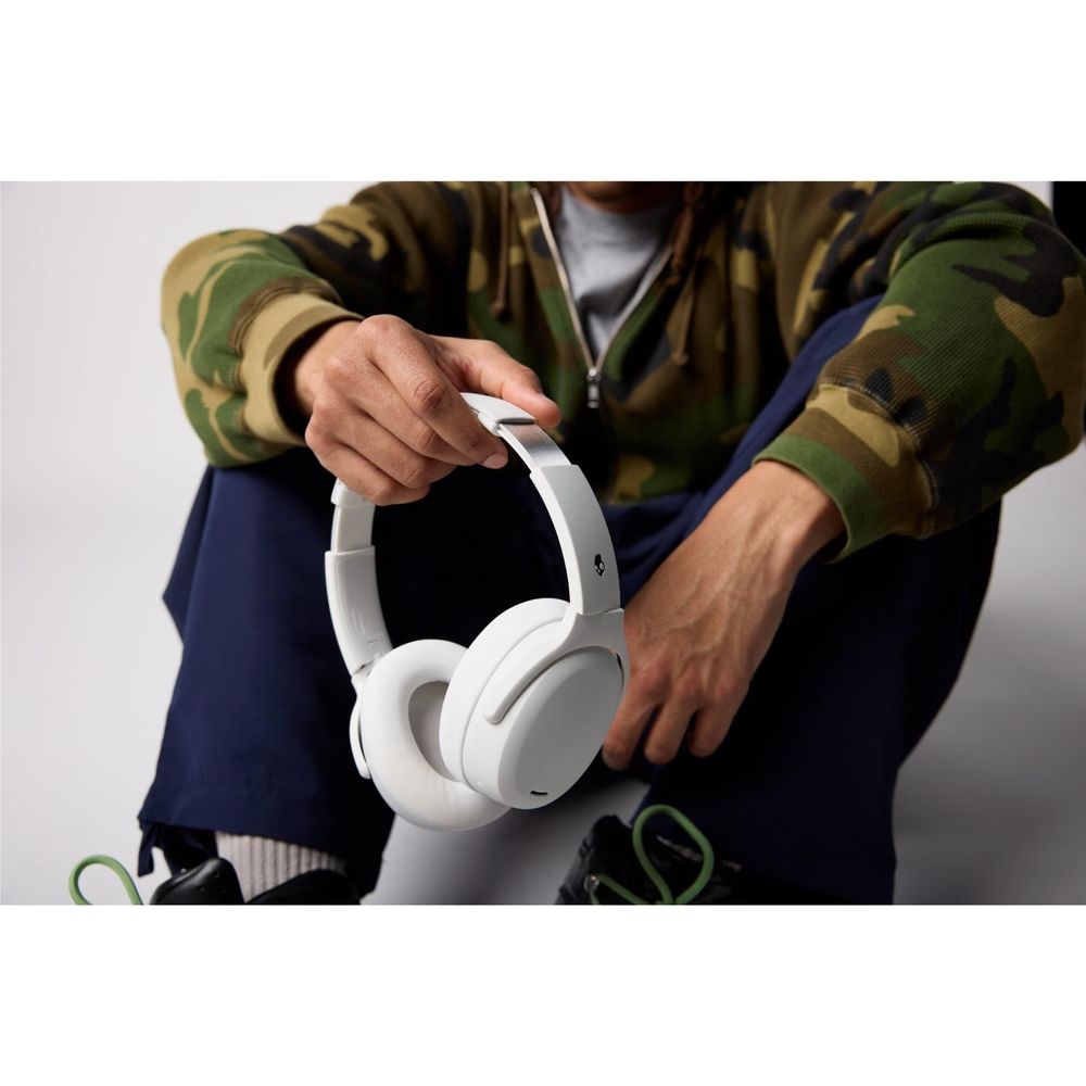 Skullcandy Crusher ANC 2 Wireless Over-Ear Headphones (Bone)