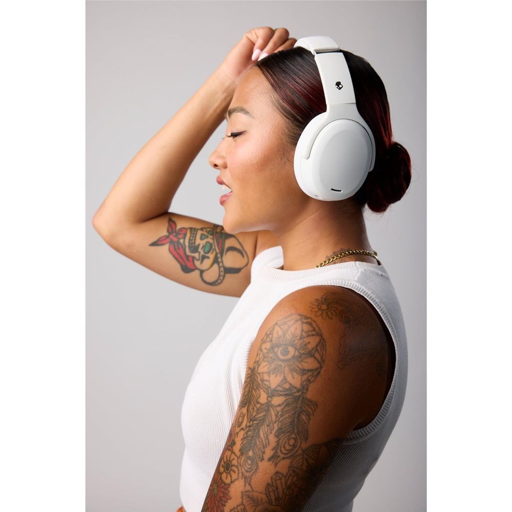 Skullcandy Crusher ANC 2 Wireless Over-Ear Headphones (Bone)