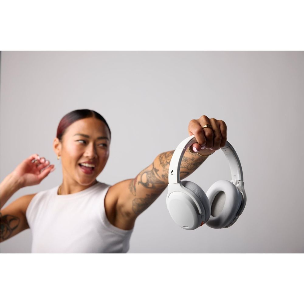 Skullcandy Crusher ANC 2 Wireless Over-Ear Headphones (Bone)