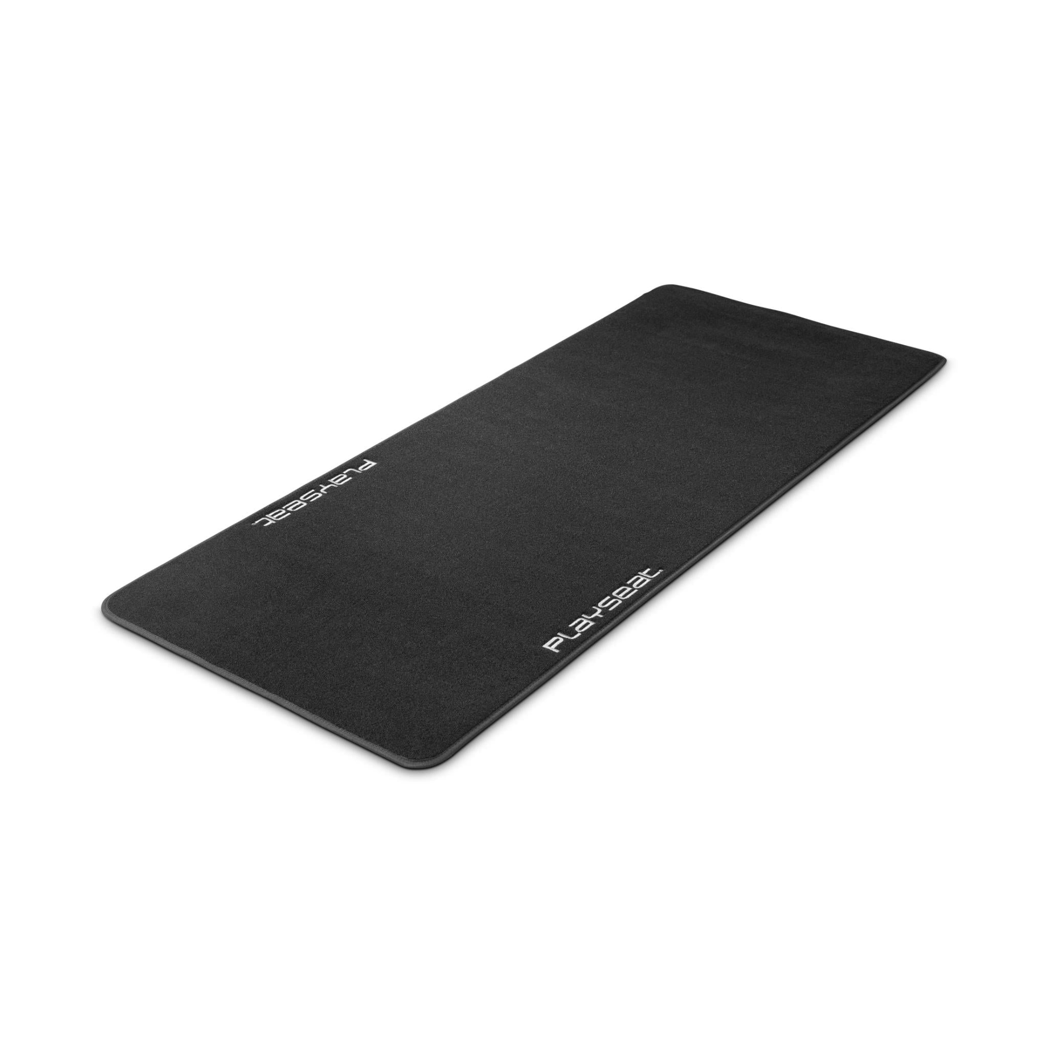 Washable anti-slip floor mat, dark charcoal, rectangular with rounded corners