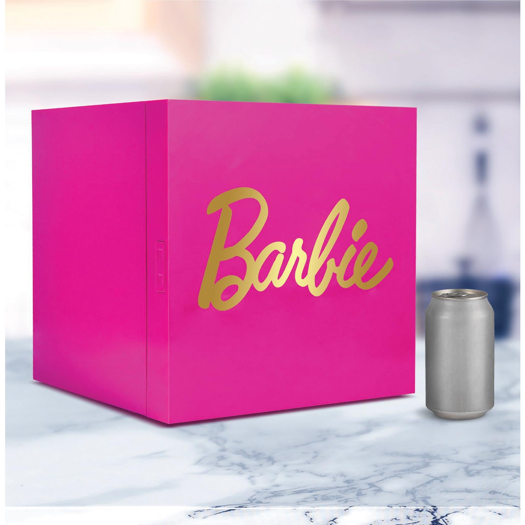 Ukonic Barbie 6.7L Hot Pink Mini Fridge