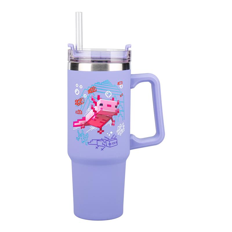 Paladone Minecraft Purple Travel Cup (900ml)