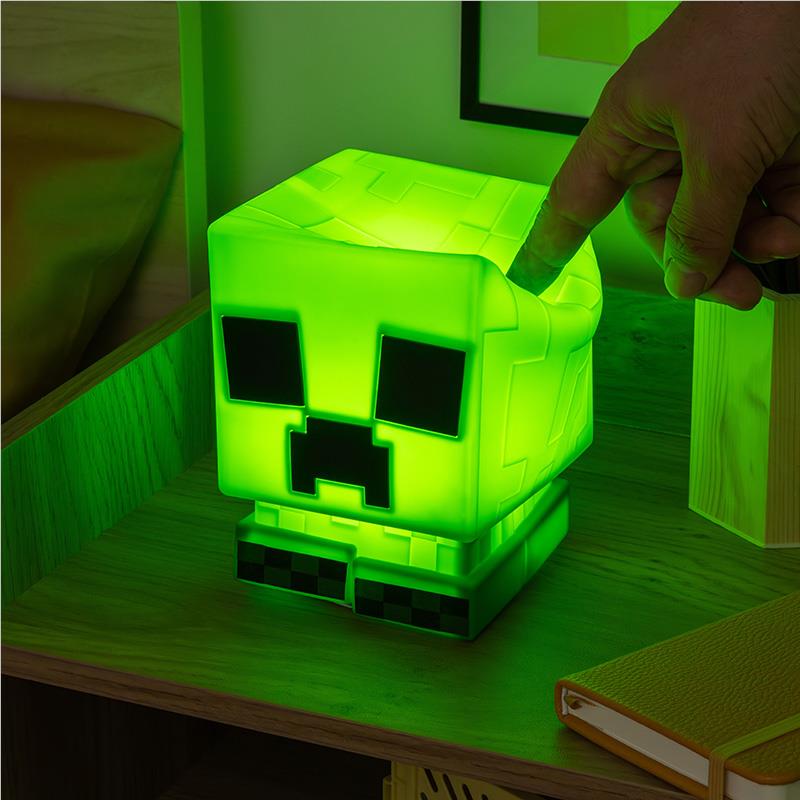 Paladone Minecraft Creeper SquishyGlo Silicone Rechargeable Light