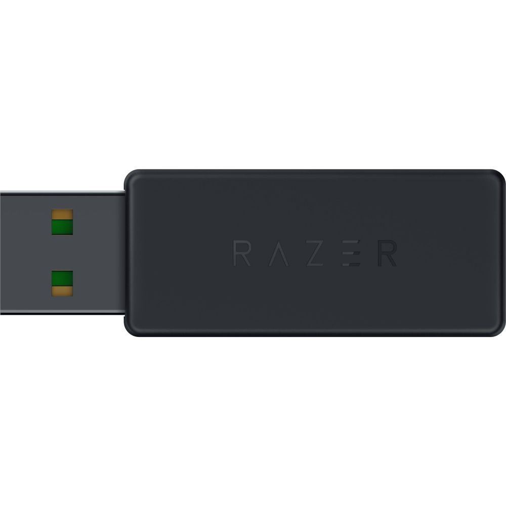 RAZER USB wireless adapter with dark housing and USB connector