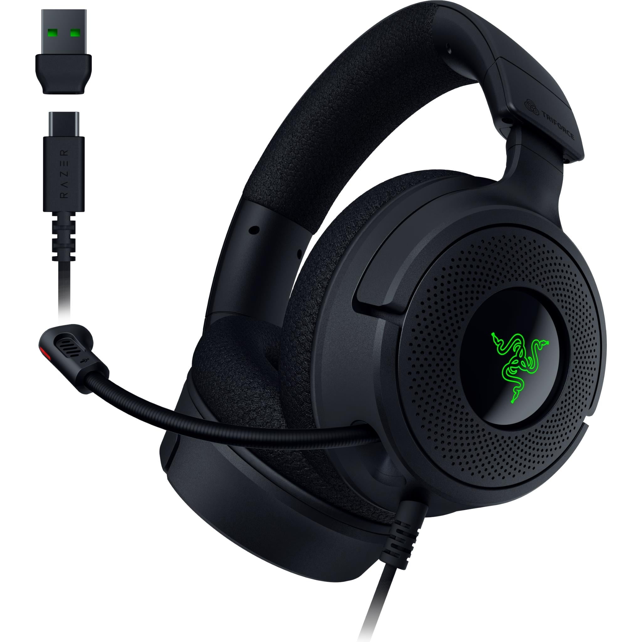 Razer Kraken V4 X Wired Gaming Headset (Black)