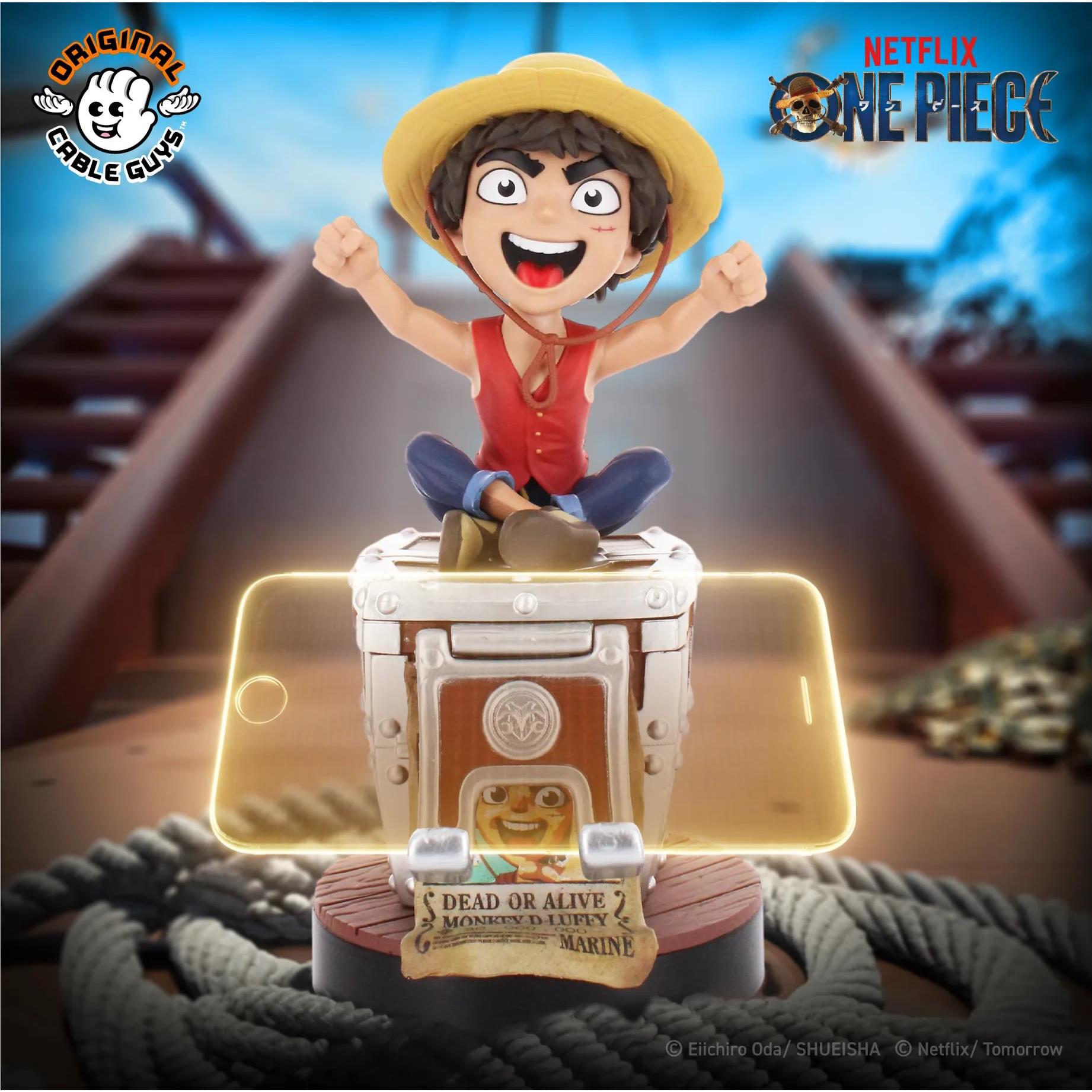 Cable Guys Controller/Phone Holder (One Piece - Luffy: Wanted Poster)