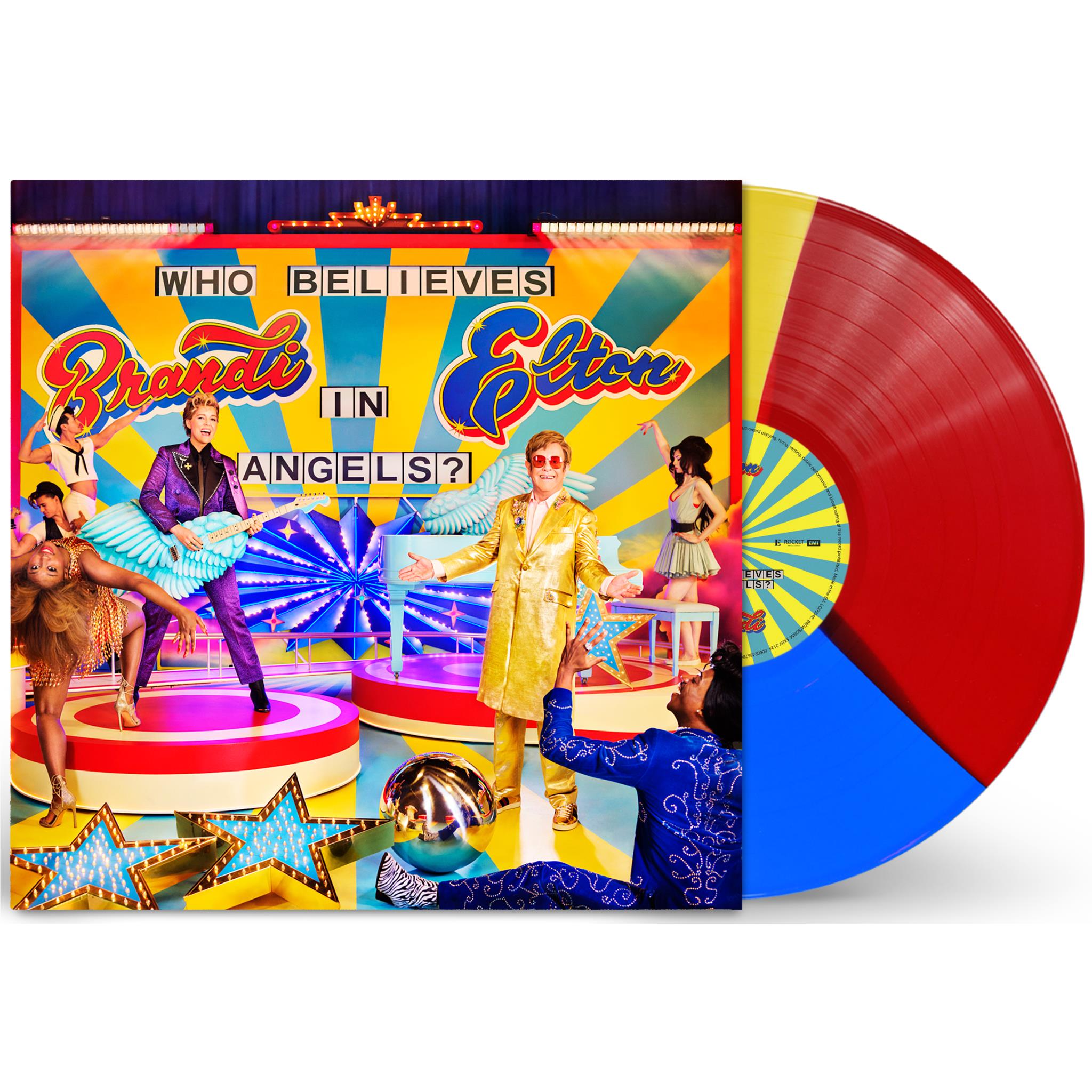 Who Believes In Angels? (Coloured Vinyl) - By: Elton John And Brandi Carlile