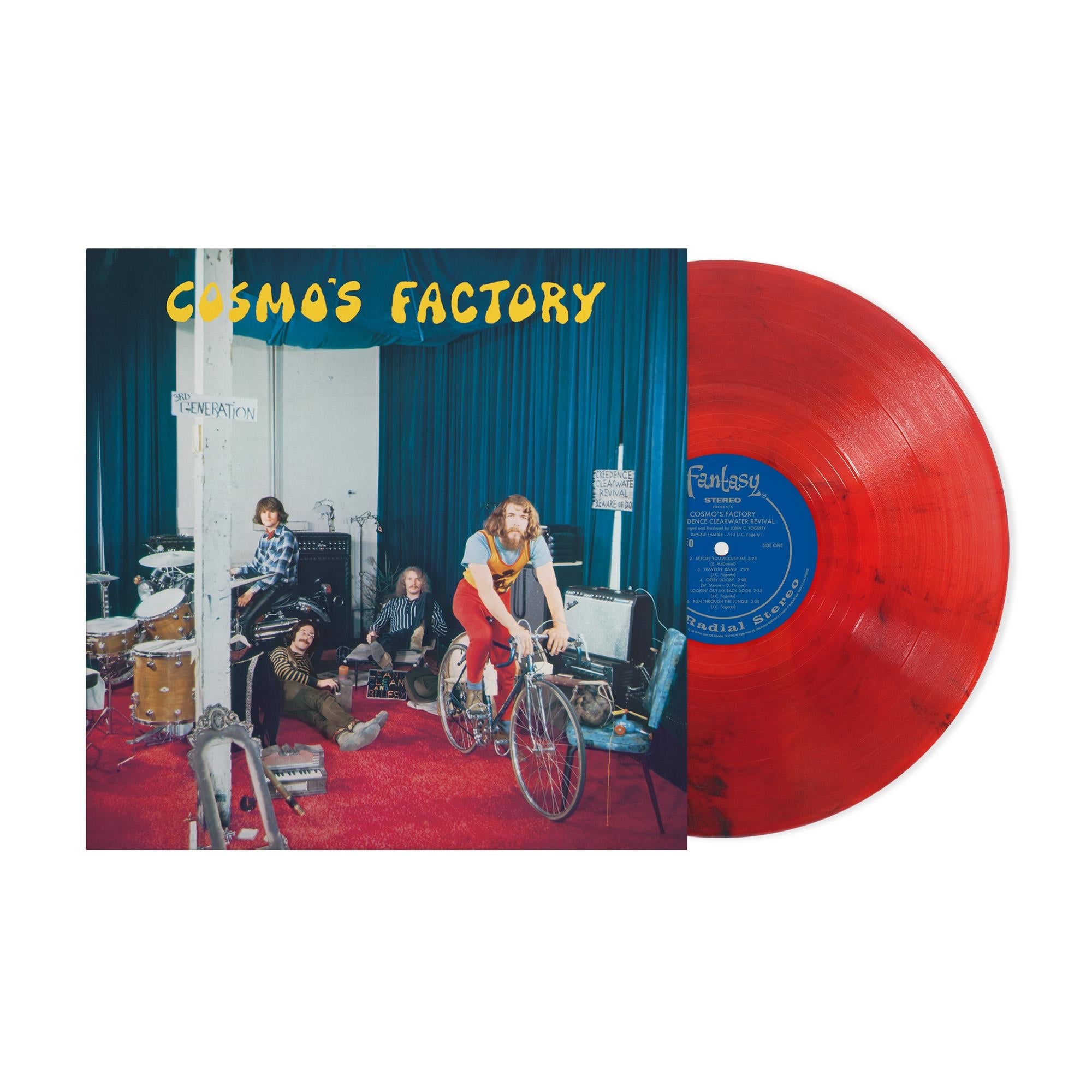 Cosmo’s Factory (Red Smoke Vinyl) - By: Creedence Clearwater Revival