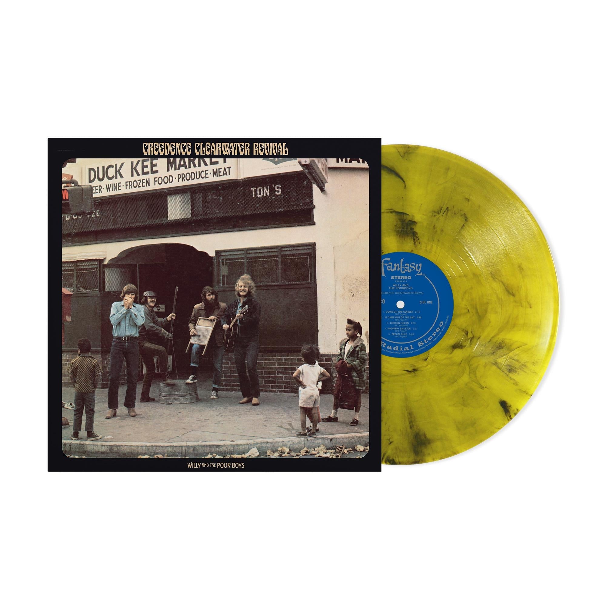 Willy And The Poor Boys (Yellow Smoke Vinyl) - By: Creedence Clearwater Revival