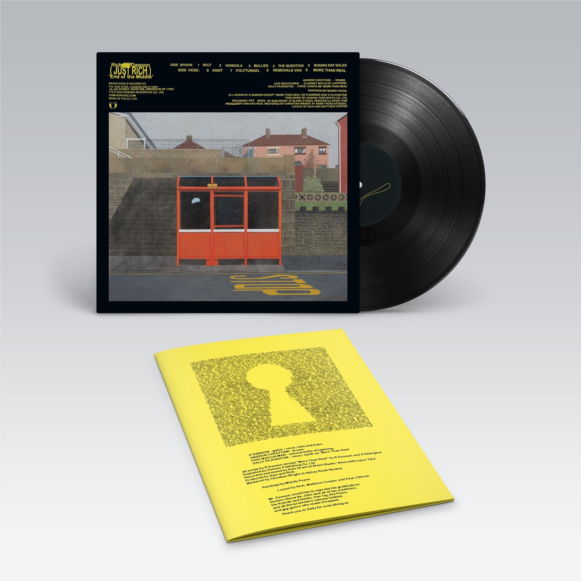 End Of The Middle (Vinyl) - By:Richard Dawson