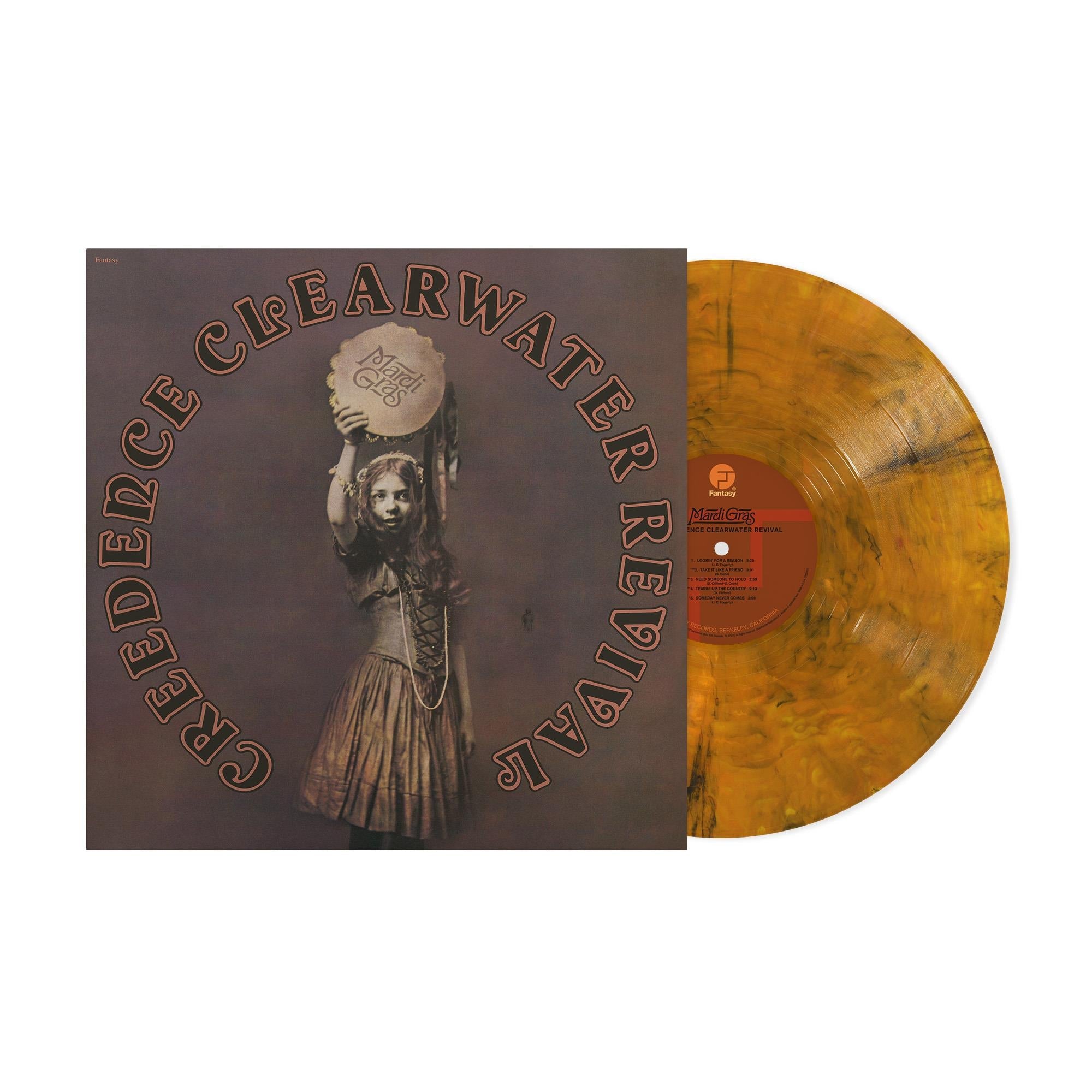 Mardi Gras (Tigers Eye Vinyl) - By: Creedence Clearwater Revival