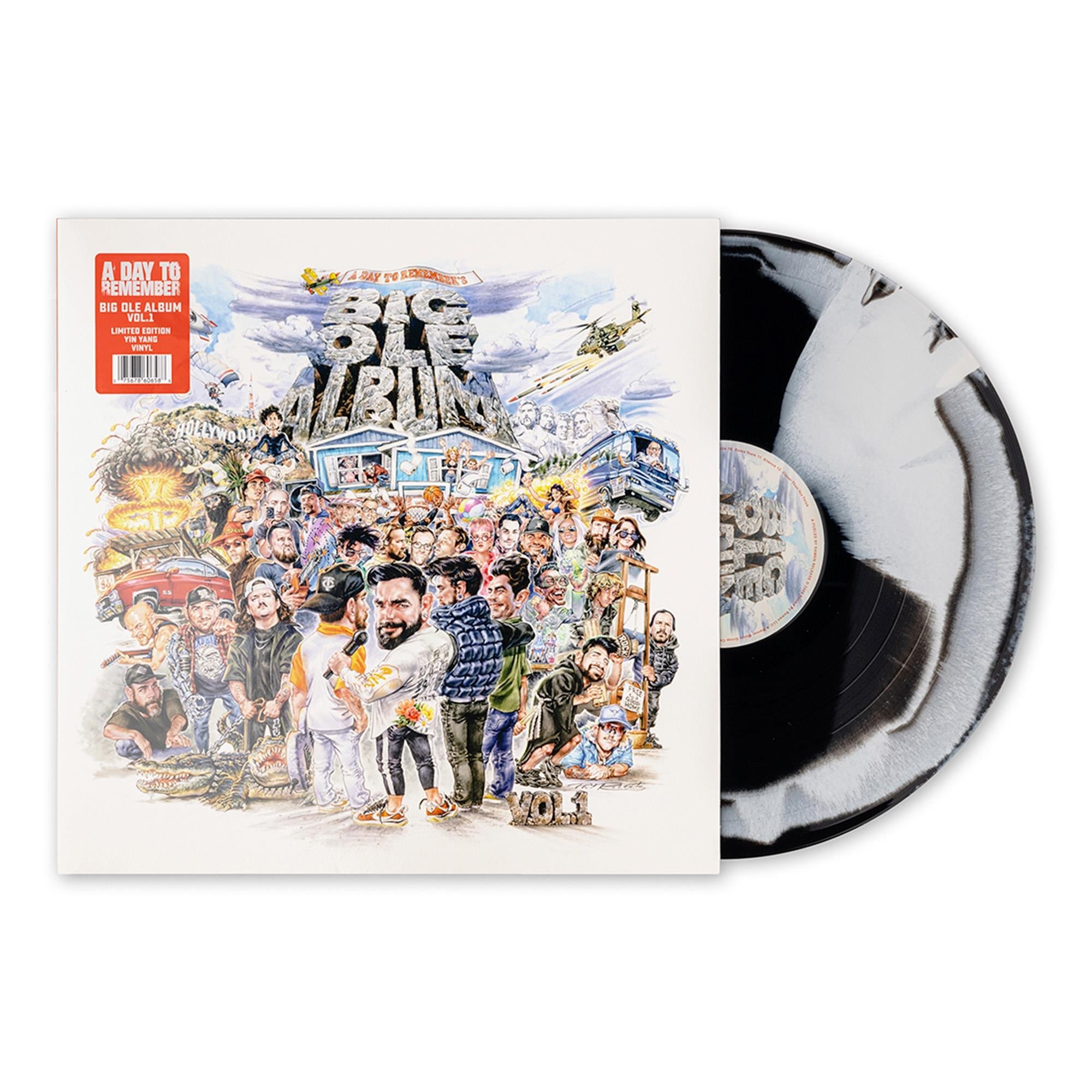 Big Ole Album Vol. 1 (Limited Black / White Vinyl) - By: A Day To Remember