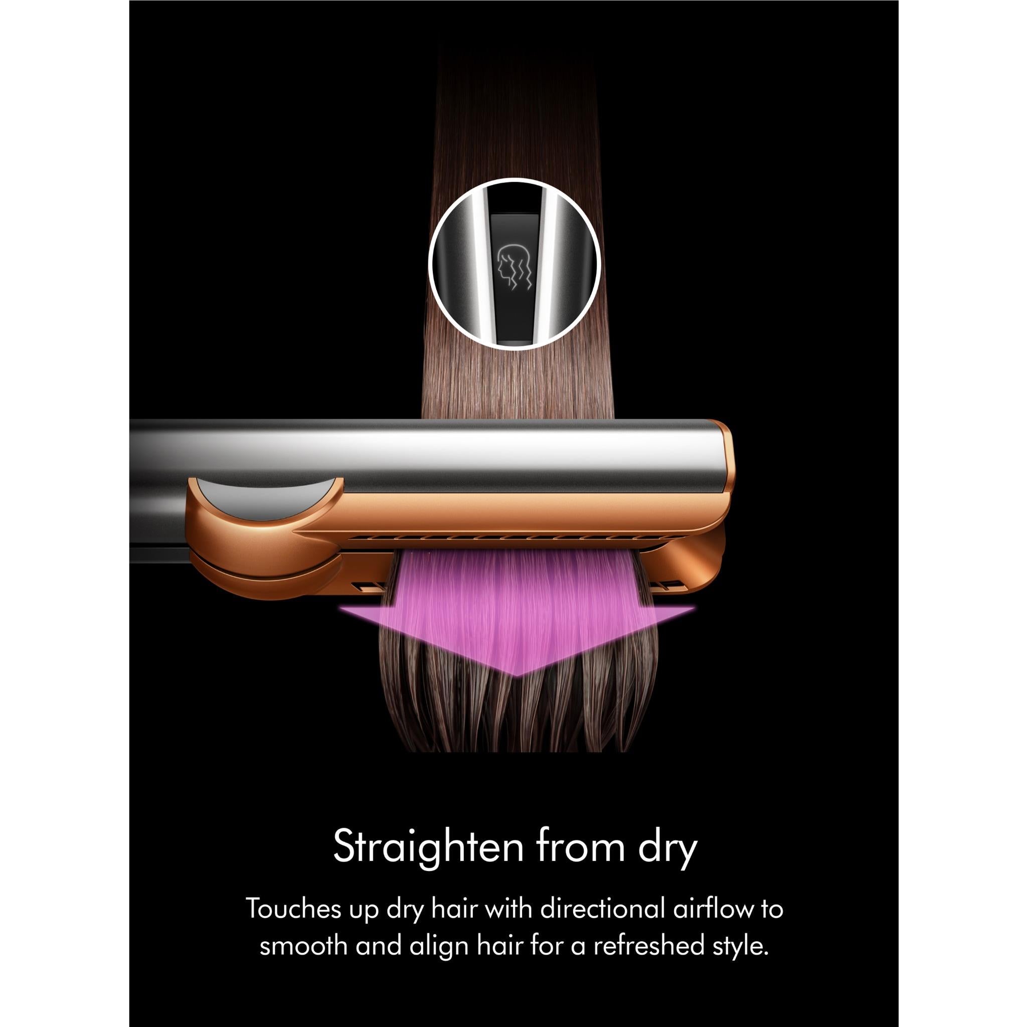 Dyson Airstrait Straightener & Dryer (Ceramic Pink)