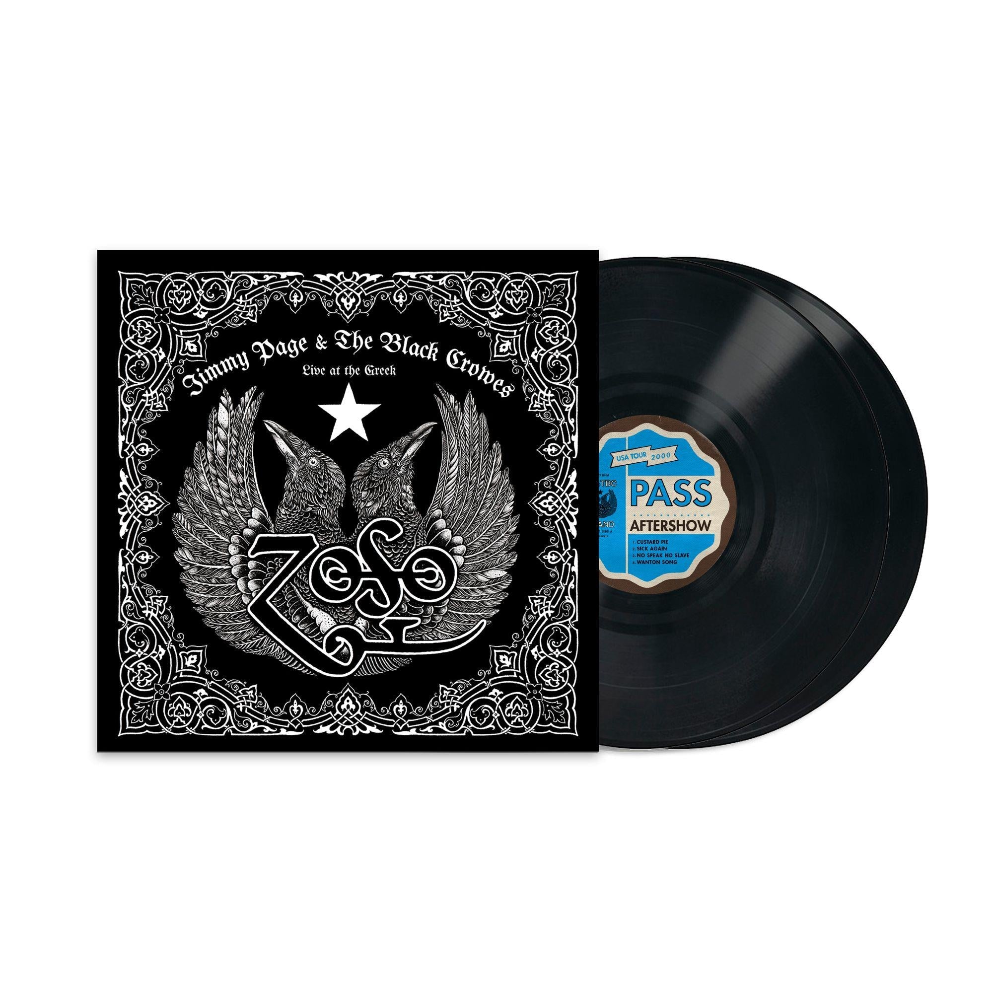 Live At The Greek (Vinyl) - By: Jimmy Page & The Black Crowes