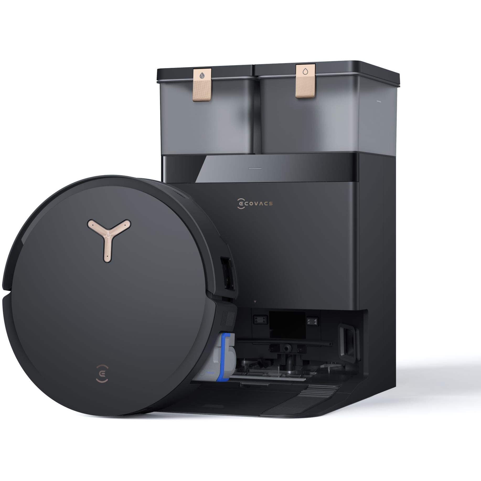 ECOVACS DEEBOT X8 Pro Omni Robotic Vacuum Cleaner (Black)