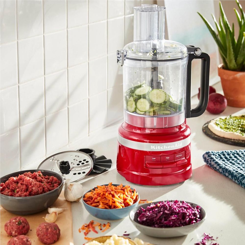 KitchenAid KFP0921 9 Cup Food Processor (Empire Red)