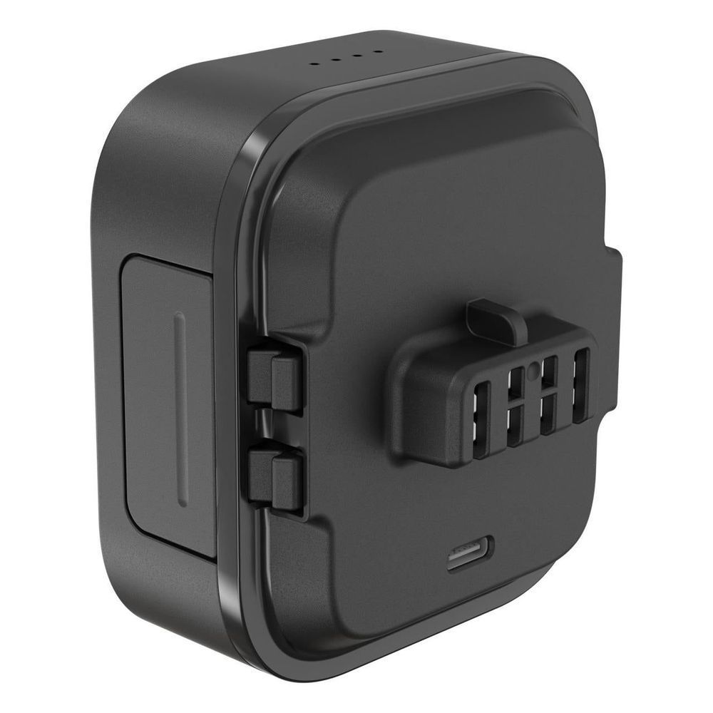 KitchenAid Go cordless lithium-ion battery side view with charging connector