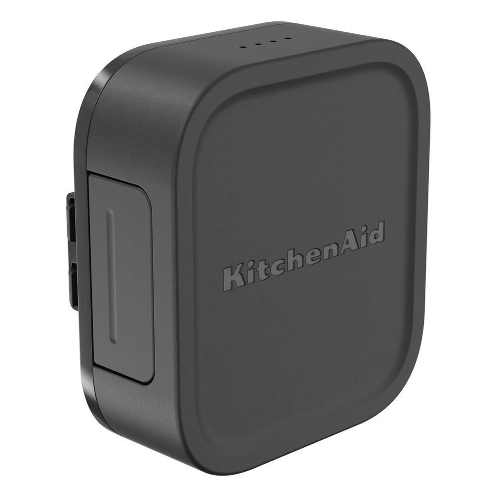 KitchenAid Go cordless lithium-ion battery back with KitchenAid logo