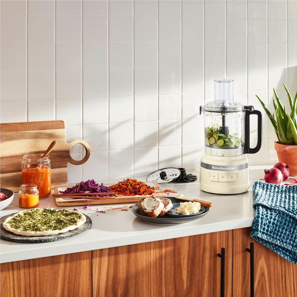 KitchenAid KFP0921 9 Cup Food Processor (Almond Cream)