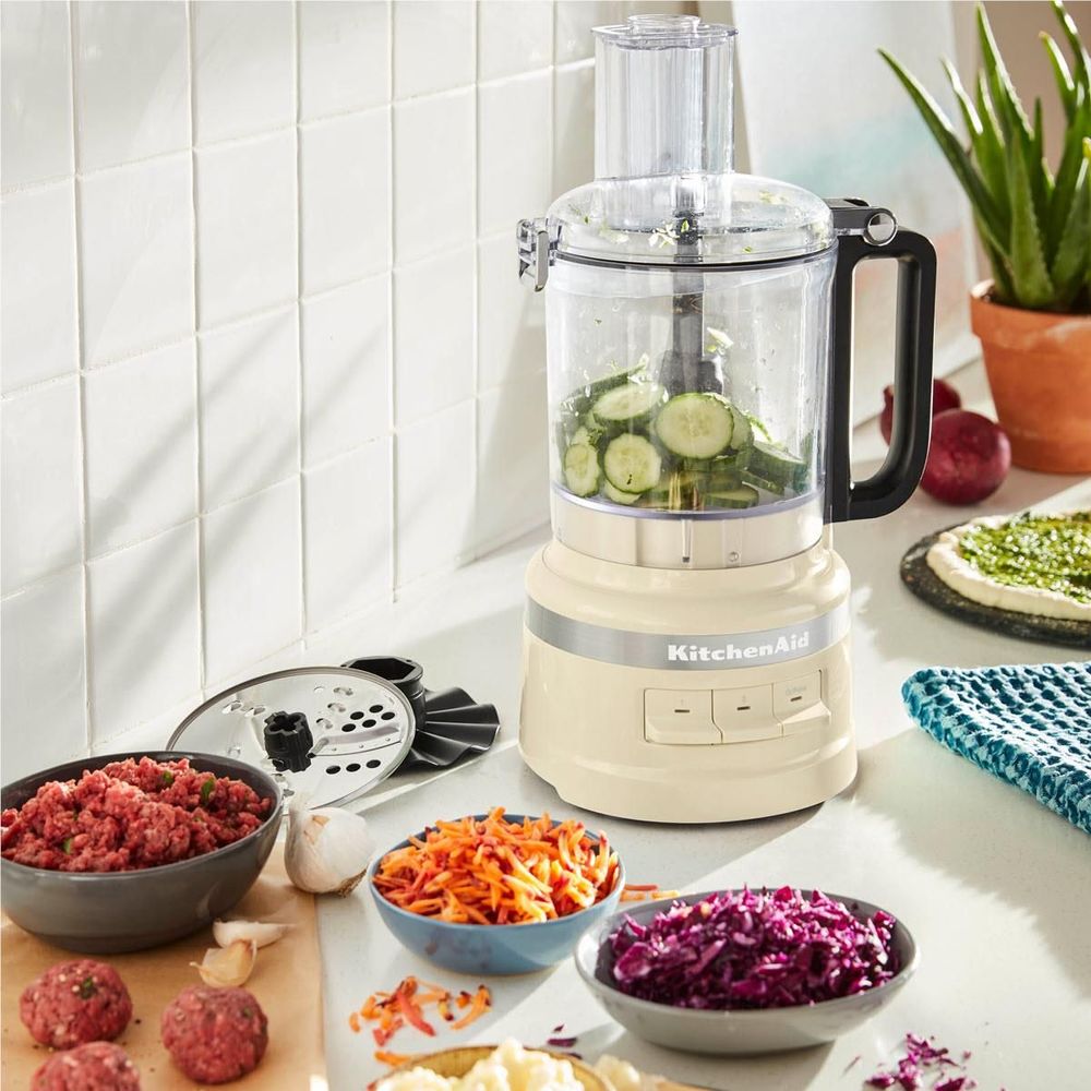 KitchenAid KFP0921 9 Cup Food Processor (Almond Cream)