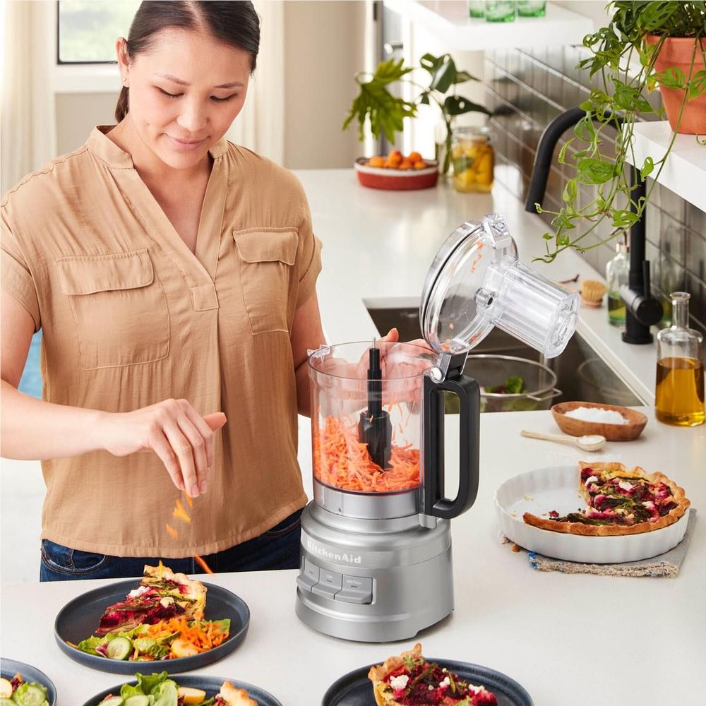 KitchenAid KFP0921 9 Cup Food Processor (Contour Silver)