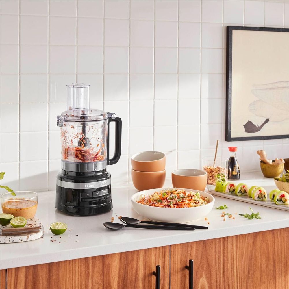 KitchenAid KFP0921 9 Cup Food Processor (Onyx Black)