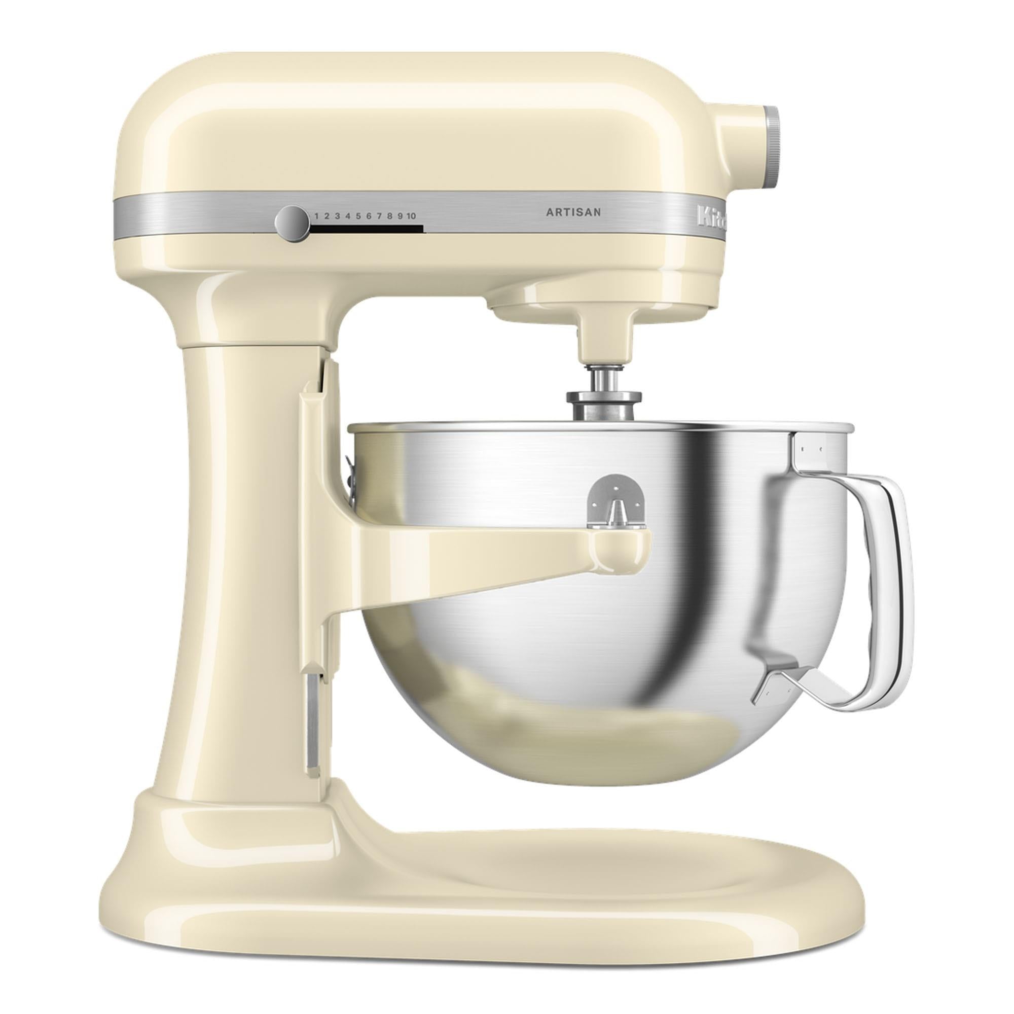 KitchenAid KSM70 6.6L Artisan Bowl Lift Mixer (Almond Cream)