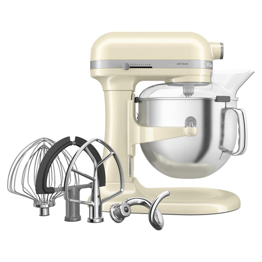 KitchenAid KSM70 6.6L Artisan Bowl Lift Mixer (Almond Cream)