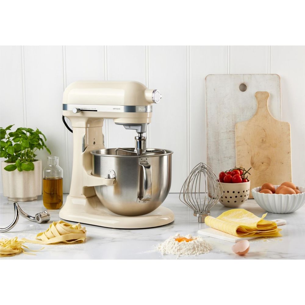 KitchenAid KSM70 6.6L Artisan Bowl Lift Mixer (Almond Cream)