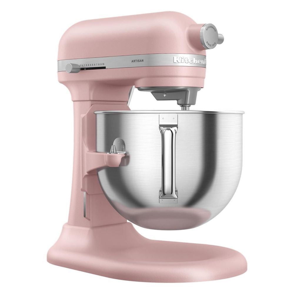 KitchenAid KSM70 6.6L Artisan Bowl Lift Mixer (Dried Rose)