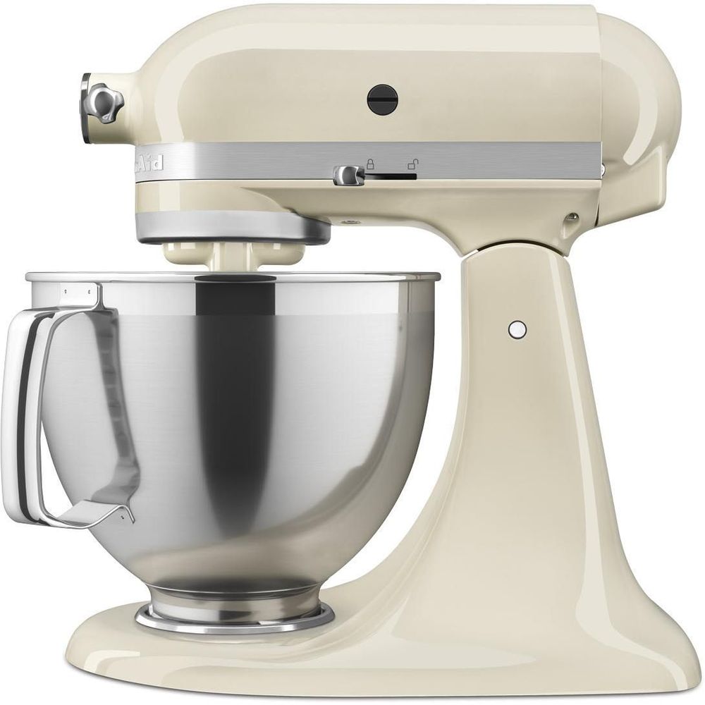 KitchenAid KSM195 4.7L Artisan Stand Mixer (Almond Cream)