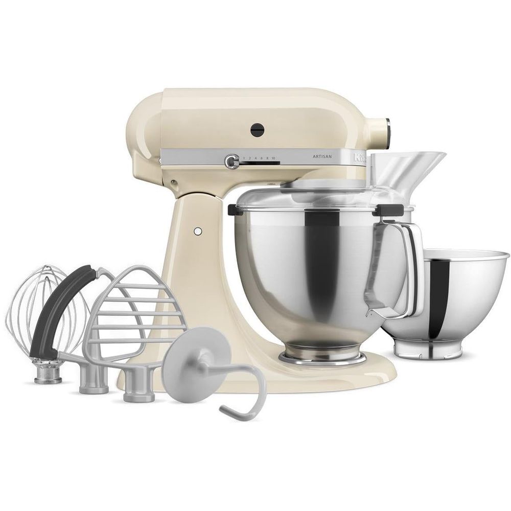 KitchenAid KSM195 4.7L Artisan Stand Mixer (Almond Cream)
