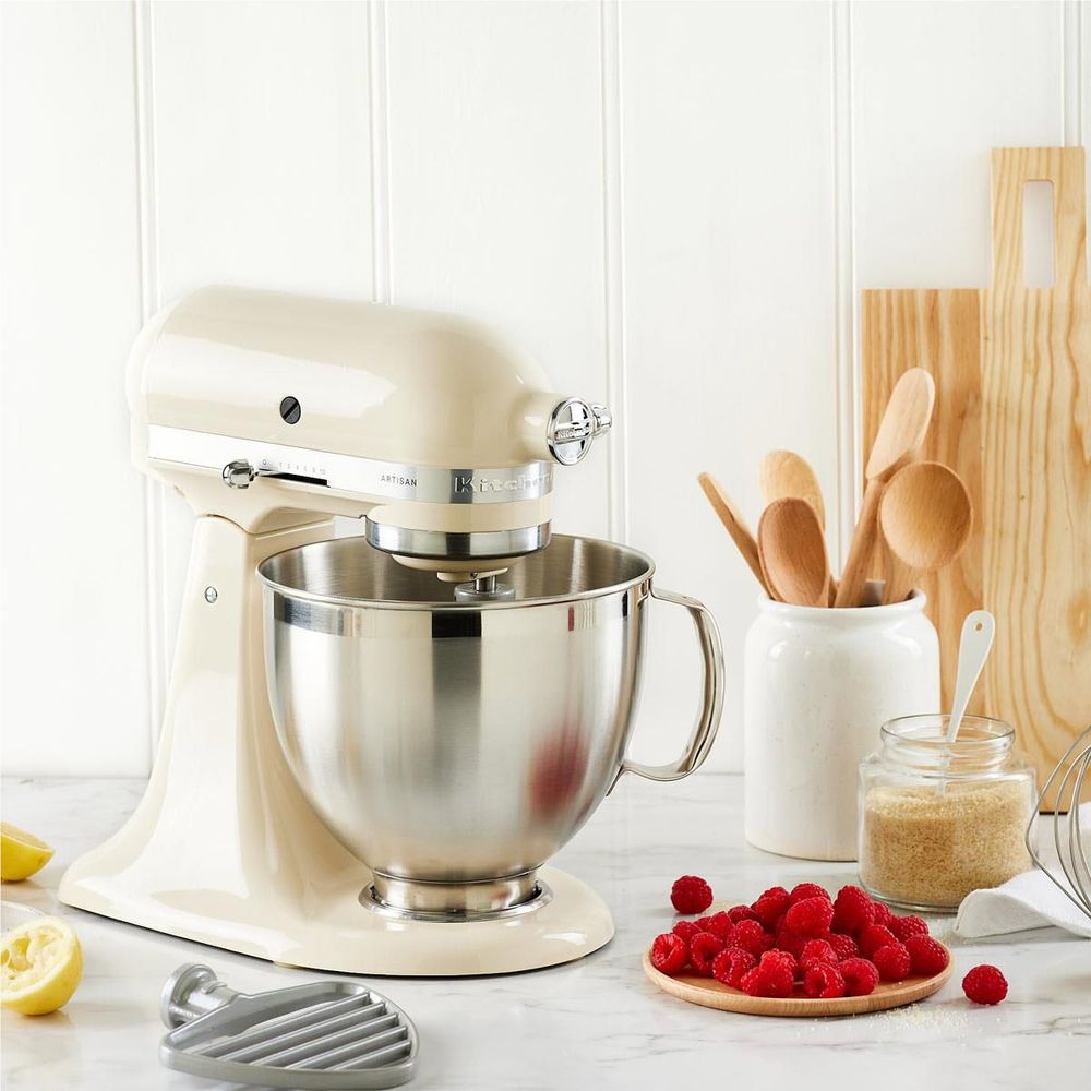 KitchenAid KSM195 4.7L Artisan Stand Mixer (Almond Cream)